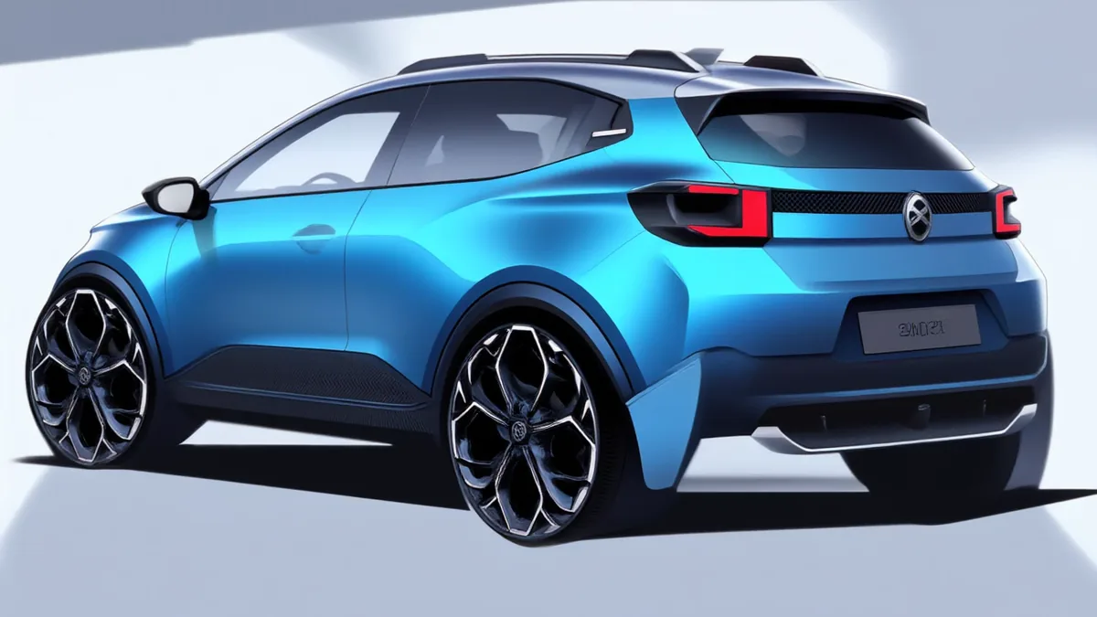 A large SUV alongside a smaller car at a junction, the size mismatch the updated side test recreates